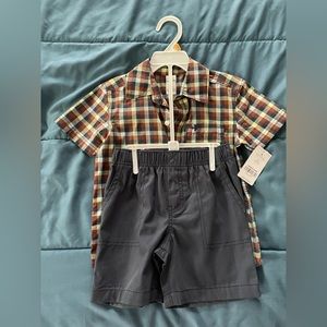 Carters toddler 2 piece top and shorts set SZ - 3t